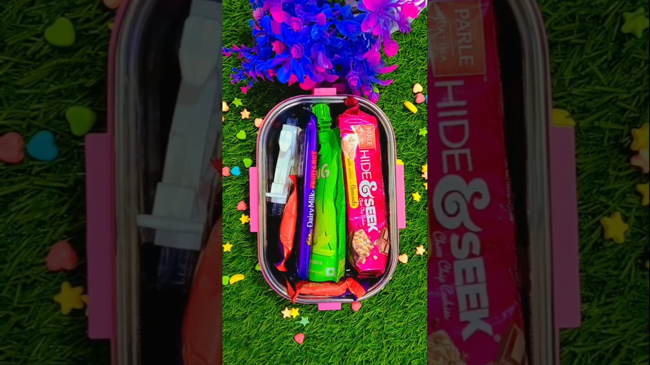 #chocolate #ytshorts #viralvideo #candy #tiffinbox #dessert #chocobox #gems #trending #