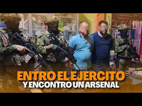 TIENDA DE BARRIO escondía un ARSENAL: 1.286 municiones y 6 JUGUETOTES en El Empalme #noticias