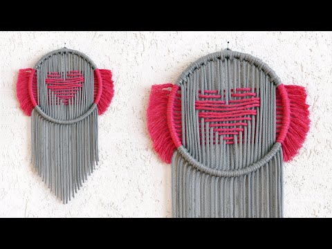 WAVY CELTIC HEART PATTERN MACRAME BRACELET TUTORIAL PULSERA MACRAMÉ