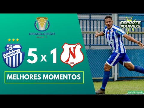 SÃO RAIMUNDO 5 x 1 NÁUTICO-RR | MELHORES MOMENTOS | 6ª RODADA DA SÉRIE D 2022