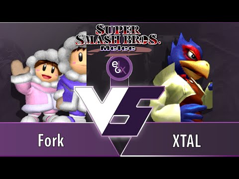 EGLX - Fork (Ice Climbers) vs XTAL (Falco) - SSBM