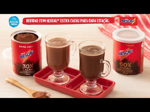 4 Bebidas com Nescau - Hoje Eu Faço - Receitas Nestlé