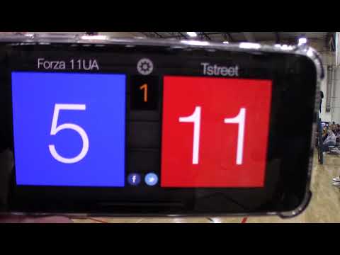 Forza 11UA Playoff Game VS Tstreet 12UA @ ASC 6/2/19