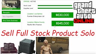 How to Sell MC Products Solo [GTA Online]