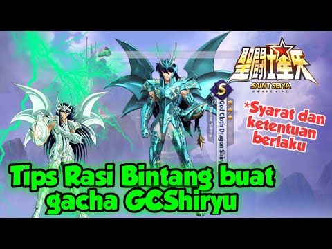 Tips Rasi Summon God Cloth Dragon Shiryu - Saint Seiya Awakening