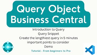 Download lagu Query object in Business Central | Technical Consultant | Query in bc | complete tutorial for bc mp3 Download lagu Query object in Business Central | Technical Consultant | Query in bc | complete tutorial for bc mp3