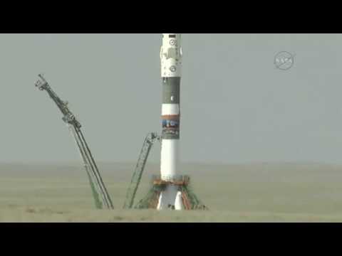 Blastoff! Expedition 56 Crew Heads to Space Station