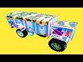How To Make A Matchbox School Bus At Home Diy Matchbox And DC Motor