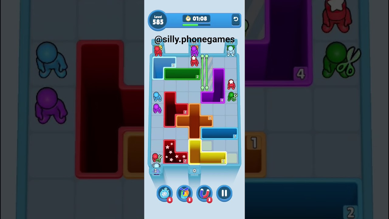 Drop Away Level 585 Walkthrough Solution