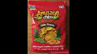 Amazon Chips Chili Picante Flavored Plantain Chips Review