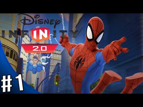 Disney Infinity 2.0 Marvel Super Heroes - Spider Man Playset - Walkthrough Part 1