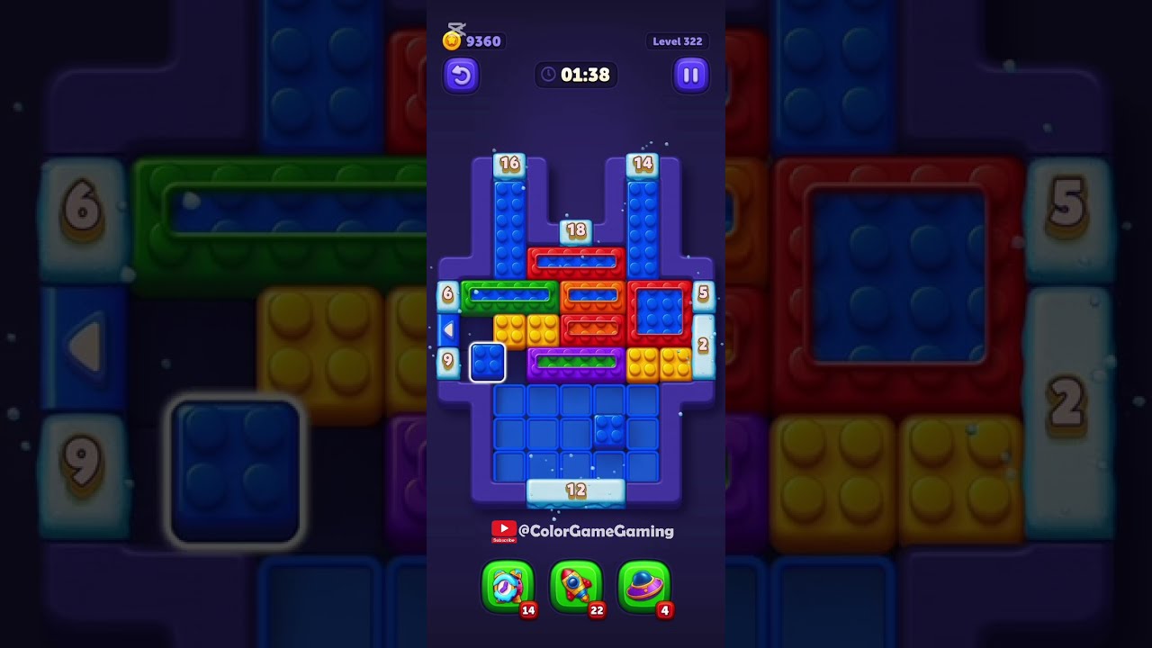 Miniature de Block Out niveau 322