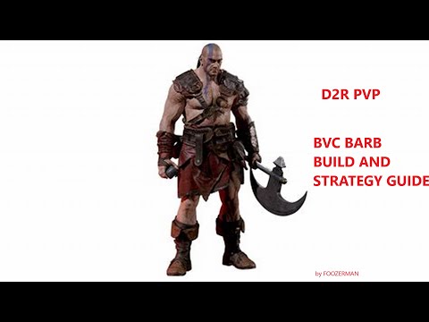 D2R PvP BvC Barbarian Build and Strategy Guide