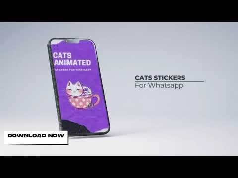 Cats Stickers for WASticker video thumbnail