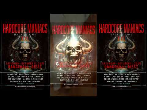 🖤 Hardcore Maniacs XXL – the ultimate trip back in time. Tickets: www.hardcoremaniacs.be
