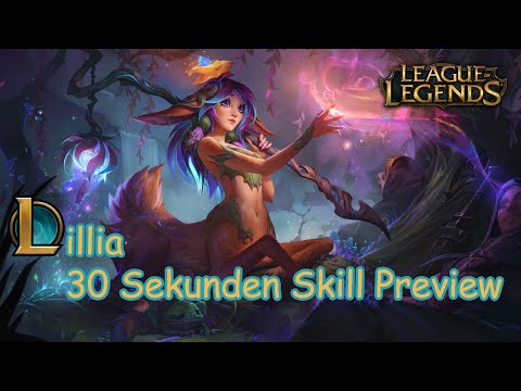 Lillia zeigt ihre Fähigkeiten in 30 Sekunden League of Legends Skill Preview Lillia