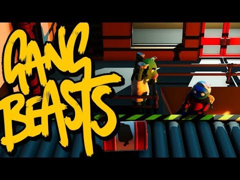 GANG BEASTS ONLINE - You Smell Smokey... [MELEE] Video