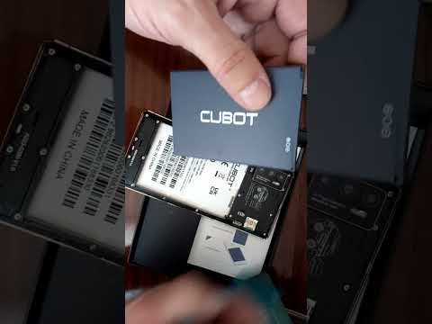 Распаковка смартфона CUBOT P50