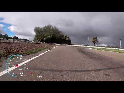 7/8/2022 griffith test day in new arrow x6 junior light kart session 5 pt.1