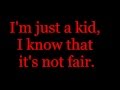 I M Just A Kid Simple Plan Lyrics
