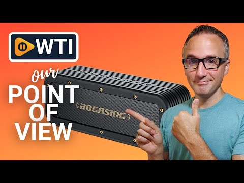 BOGASING Bluetooth Speakers - WTI product video review
