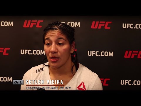 Ketlen Vieira Fought At UFC 222 With Rib Injury