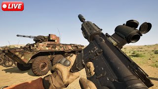 🔴 MODDED SQUAD // NEW FACTIONS // Milsim Gaming, News and Reacts // Live Squad 100-Player Gameplay