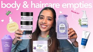 Bodycare & Haircare Empties 🛁💞 Will I repurchase? 💸