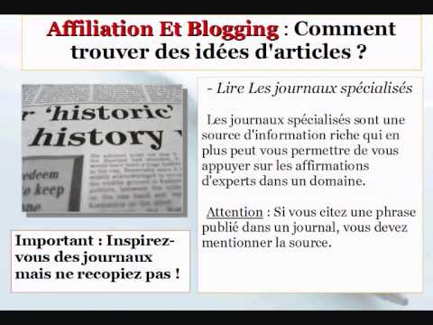 comment trouver blog