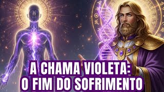 ELES ESCONDERAM ISSO DE VOCÊ: COMO A CHAMA VIOLETA ATIVA A AUTO-CURA NO SEU DNA