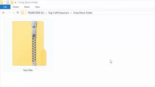 How To Unzip A Compressed File Folder