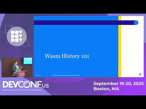 WebAssembly's Journey Beyond the Browser - DevConf.US 2025