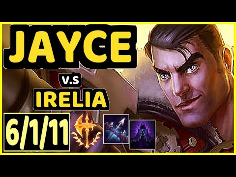 ROACH (JAYCE) vs IRELIA - 6/1/11 KDA TOP GAMEPLAY - KR Ranked GRANDMASTER