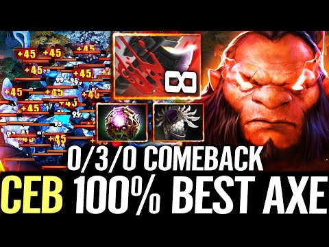 🔥 100% WORLD BEST AXE by OLD G Ceb — Watch and Learn 0/3/0 Comeback Octarine + Blade Mail Dota 2 Pro