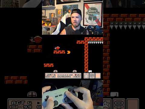 Super Shotzie Sis, slim shady level! #boonieveteran #retrogaming #supermariobros #kaizomario #kaizo