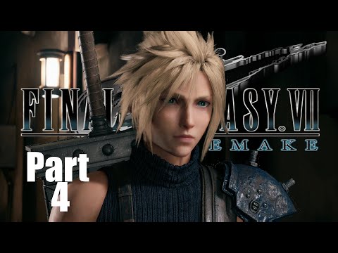 Final Fantasy 7: Remake || Walkthrough Gameplay || Part 4 "Neighborhood Watch" -PS5-