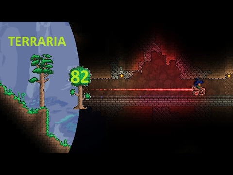 Terraria 1.3 Expert Mode EP82 - Rocket-Powered Mine Cart!