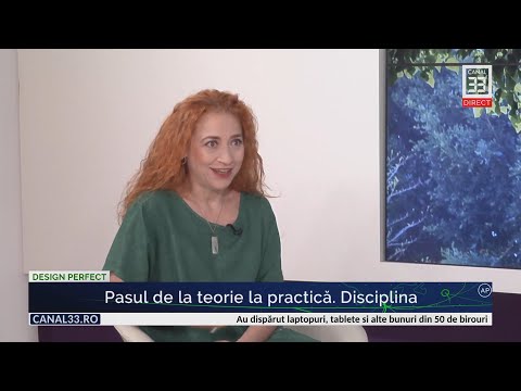 142 | Pasul de la teorie la practică. Disciplina, cu Ramona Popescu | Design Perfect