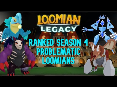 Ranked Season 4 Problematic Loomians!!! Loomian Legacy PVP.
