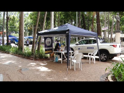 Procon Móvel atende comunidade no Jardim Público