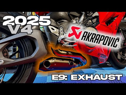 2025 Ducati Panigale V4 Build Series, E9: Install Akrapovic Exhaust System