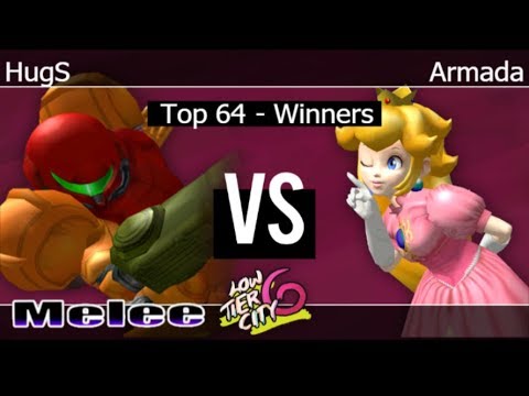 LTC 6 - DIG | HugS (Samus) vs [A] Armada (Peach) Top 64 - Winners - Melee