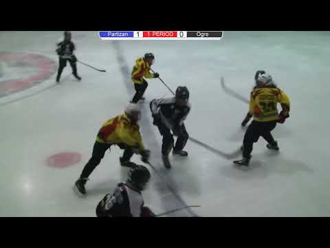 1.round CJHL U15: HK Partizan Beograd - HC Ogre Juniors