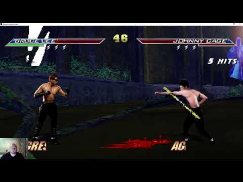 Mortal Kombat New Era (2021) Bruce Lee vs Johnny Cage