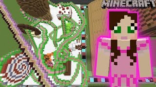 Minecraft: CANDY ROLLER COASTER - FUN TIME PARK 6