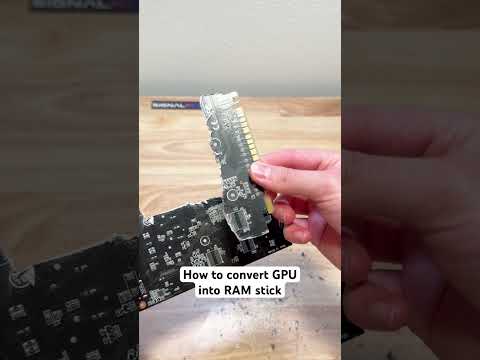 I converted a GPU into RAM