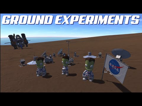 Kerbal Space Program (KSP) - How to deploy ground experiments