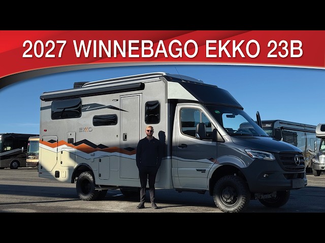 Preview image of 2027 Winnebago EKKO 23B The All Wheel Drive Sprinter EKKO youtube video