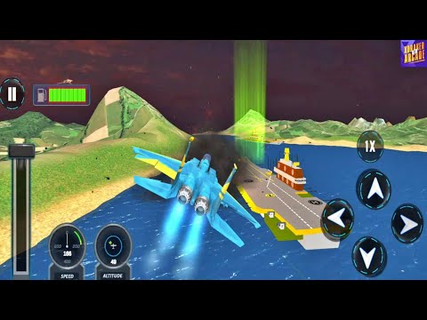City Flight Airplane Simulator - AIR FORCE ONE FLY - New Android Gameplay