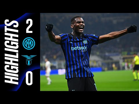 HEADING INTO THE BREAK WITH 3 POINTS IN THE BAG 😎  | INTER 2-0 LAZIO | SERIE A 25/26 HIGHLIGHTS 🇬🇧